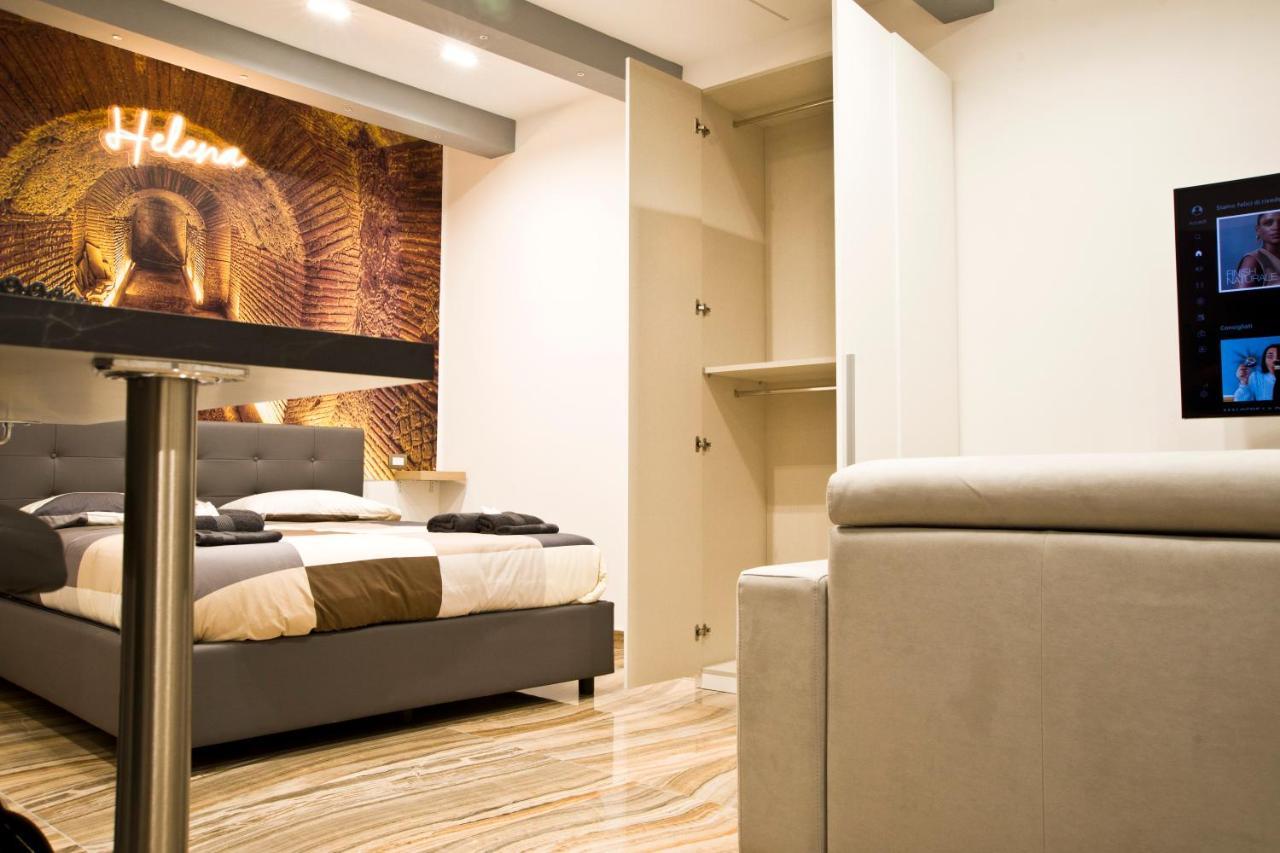 Suite Napoli Sotterranea Con Vasca Idromassaggio Bagian luar foto